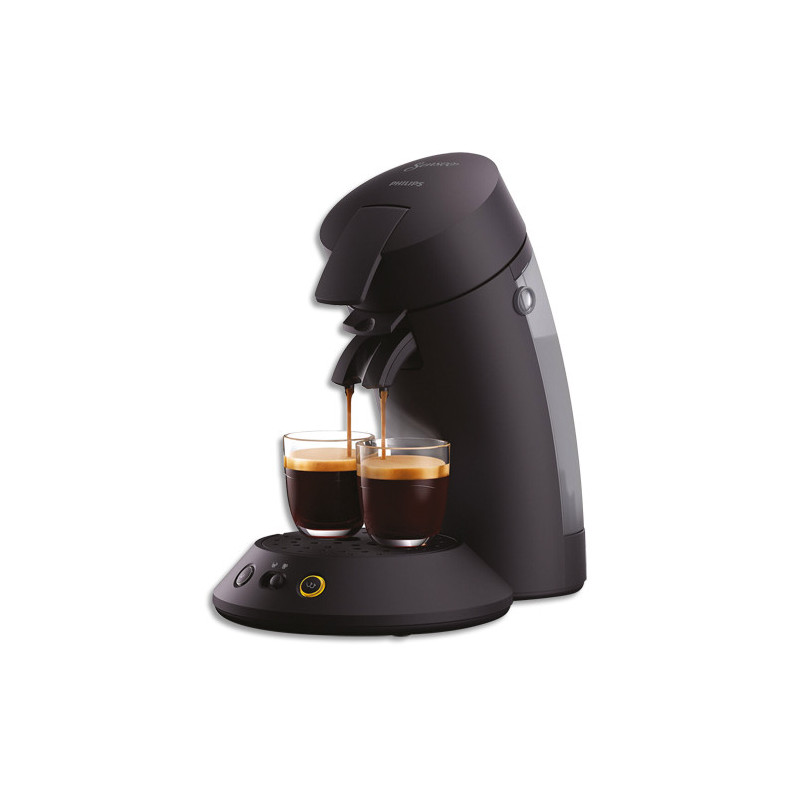 SENSEO Machine à café Original Noire 1450W écran tactile, capacité 0,7L, 2 tasses L21,3 x H33 x P31,5 cm