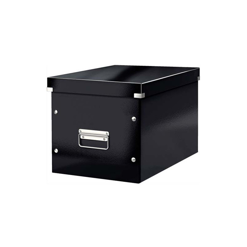 LEITZ Boîte Click & Store WOW cube, format Large, noir