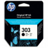 HP 303 Cartouche d'Encre Noire Authentique (T6N02AE)