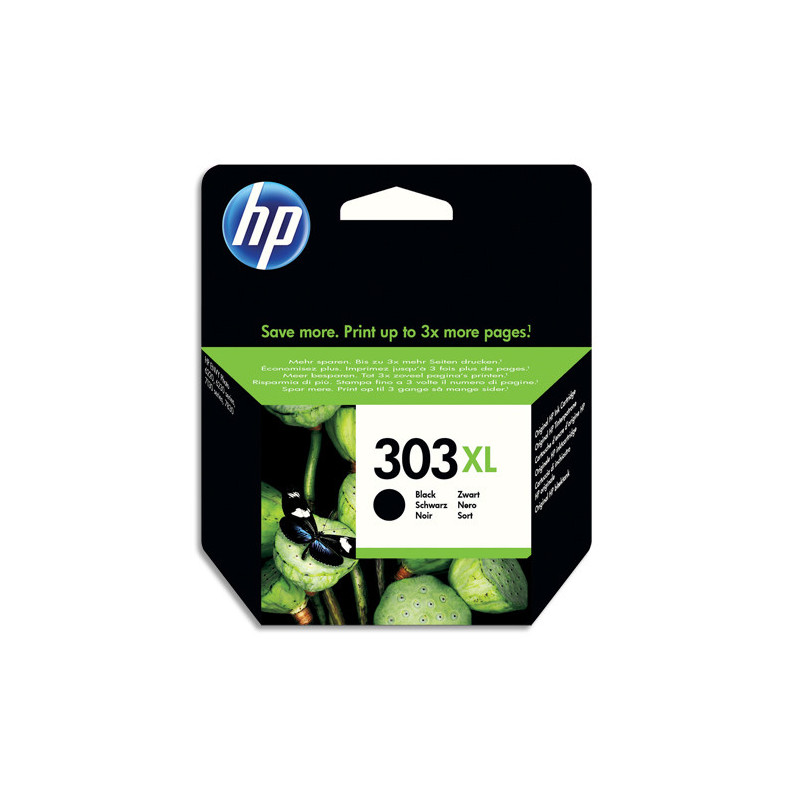 HP 303XL Cartouche d'Encre Noire grande capacité Authentique (T6N04AE)