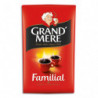 GRAND MERE Paquet de 250g de Café moulu Familial, Robusta