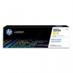 HP 203A CF542A Toner Jaune Authentique pour HP Color LaserJet Pro M254 / M280 / M281