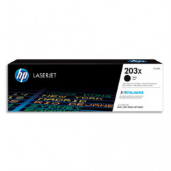 HP 203X CF540X Toner Noir grande capacité Authentique pour HP Color LaserJet Pro M254 / M280 / M281