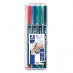 STAEDTLER Pochette de 4...