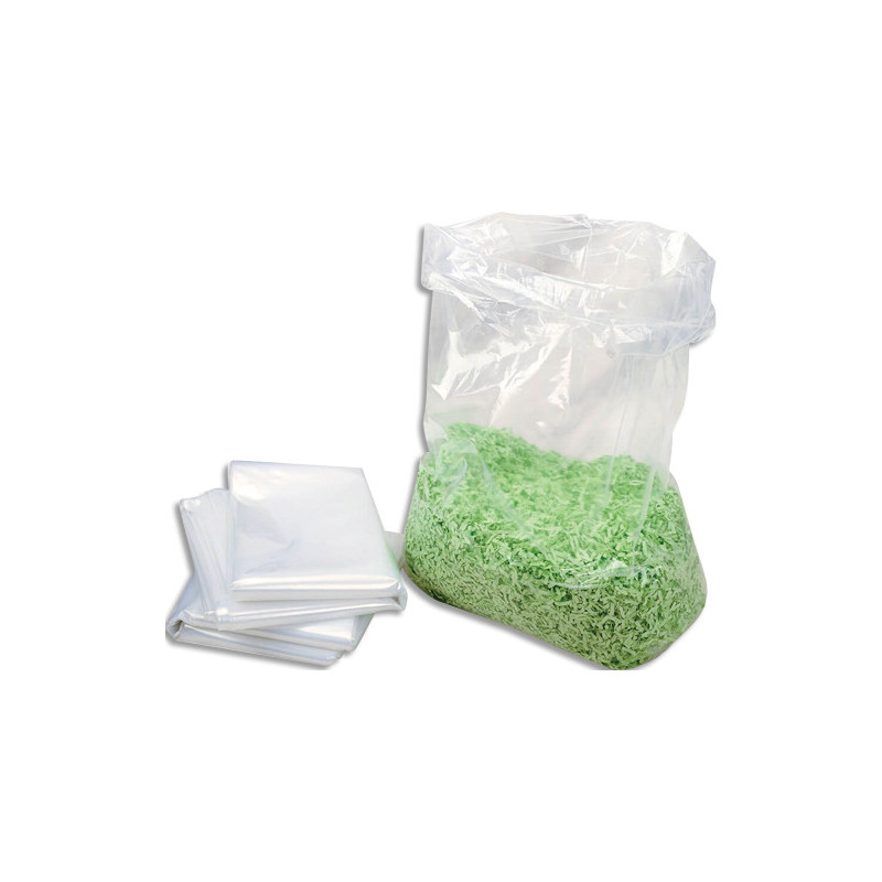HSM Paquet de 100 Sacs pour destructeur SECURIO B34 1410995000