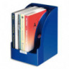 LEITZ Porte-revues Jumbo Leitz Plus - Bleu - H32 x P25,5 cm - Dos 21 cm