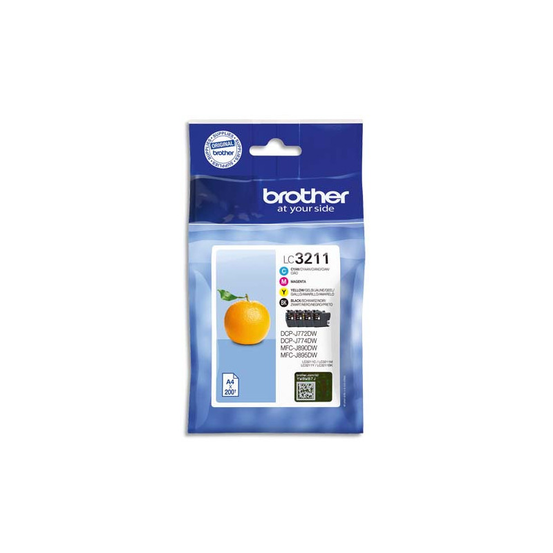 BROTHER Multipack Jet d'encre LC3211VAL