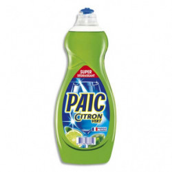 PAIC CITRON Flacon de 750 ml de liquide vaisselle main parfumé citron Vert