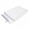 GPV Paquet de 100 pochettes 130g kraft armé Blanc auto-adhésif, format C4 229x324 mm, soufflet 30mm