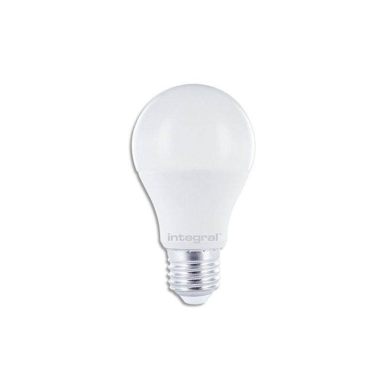 INTEGRAL Ampoule LED Classic A E27, 9,5 Watts équivalent 60 Watts, 5000 Kelvin 806 Lumen