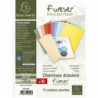 EXACOMPTA Paquet de 10 chemises FOREVER en carte 170g. Coloris assortis