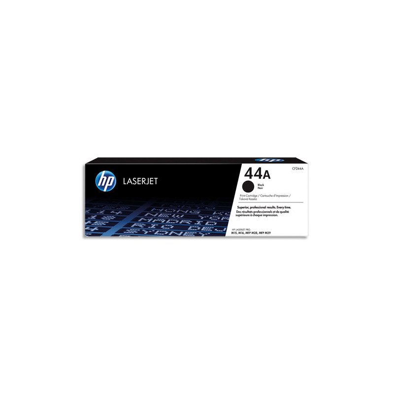 HP 44A CF244A Toner Noir Authentique pour HP LaserJet Pro M15 / M28