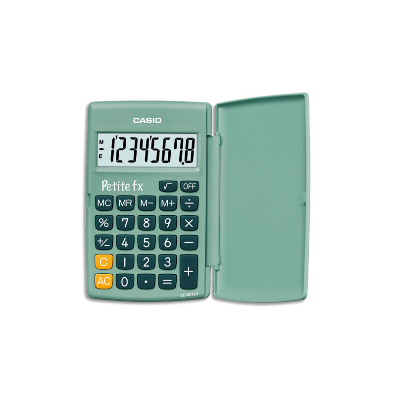 CASIO Calculatrice primaire petite FX Verte LC401GN