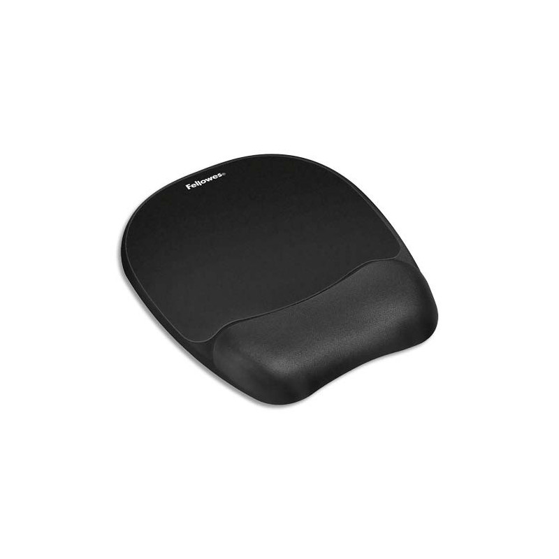 FELLOWES Tapis de souris repose-poignet Ergo' Mousse - Noir 9176501