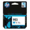 HP 951 Cartouche d'Encre Cyan Authentique (CN050AE)