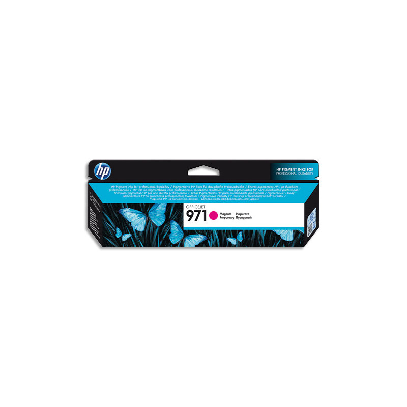 HP Cartouche Jet d'encre Magenta 971 CN623AE