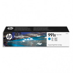 HP Cartouche Jet d'encre Cyan haute capacité 991X M0J90AE