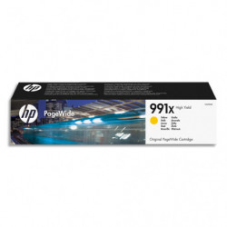 HP Cartouche Jet d'encre Jaune haute capacité 991X M0J98AE