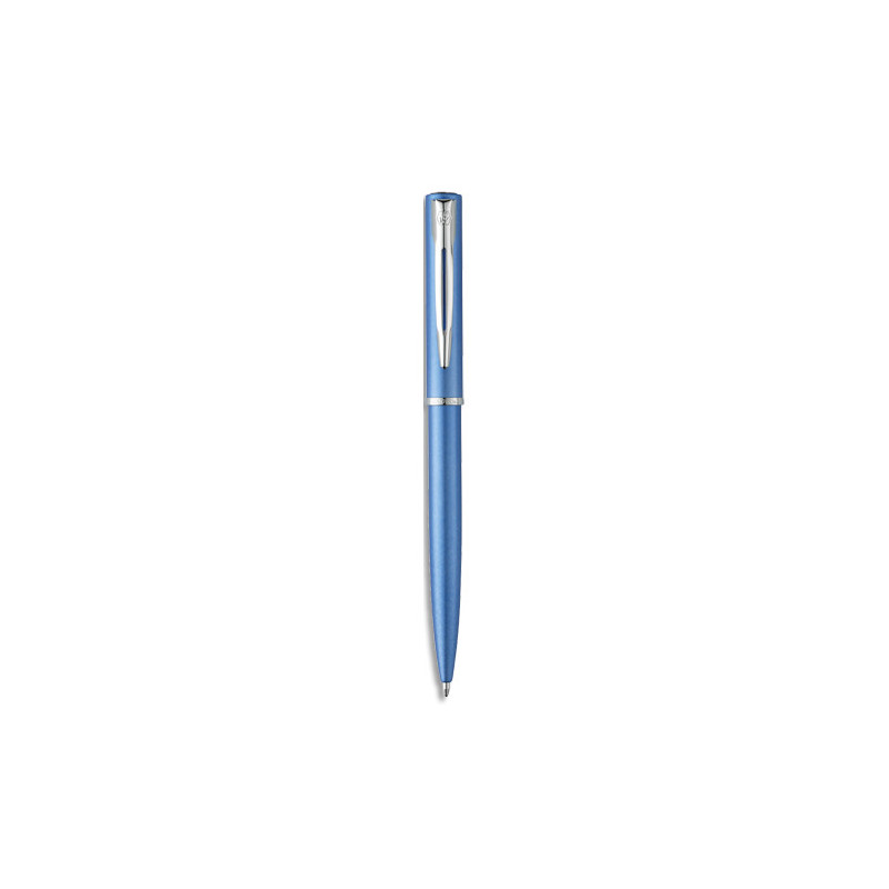 WATERMAN Stylo bille Allure Bleu, pointe moyenne encre Bleue