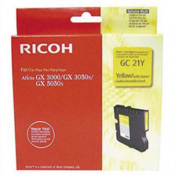 RICOH Cartouche gel Jaune GC21Y