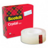 SCOTCH Ruban Crystal 19 mm x 33 m boîte individuelle