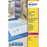 AVERY Pochette de 400 étiquettes Laser invisible 99.1X33.9 L7562-25