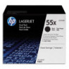 HP Lot de 2 Toner Noir CE255XD