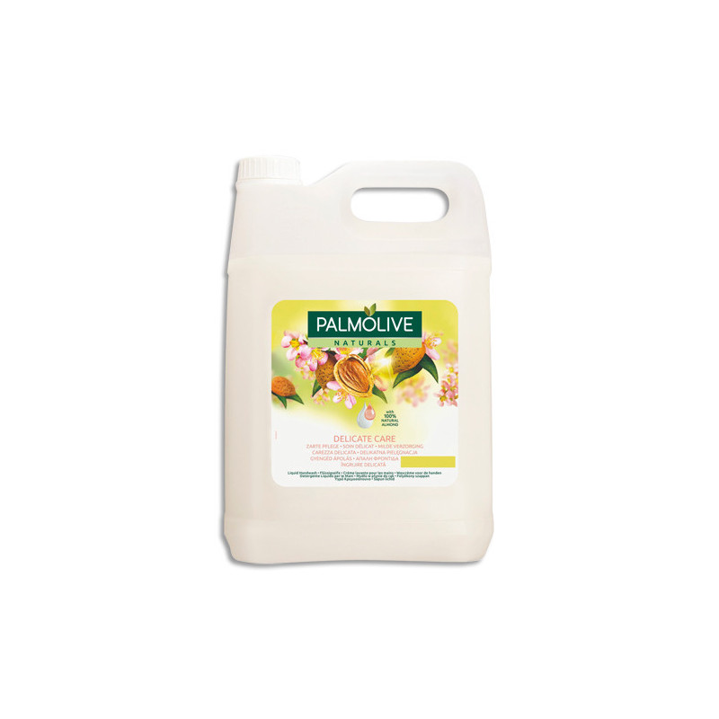 PALMOLIVE Bidon de 5 litres de crème lavante enrichie au lait d'Amandes douces