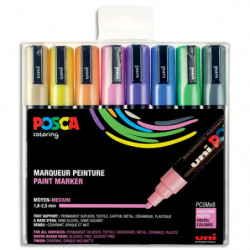 UNI POSCA Set de 8 Markers...