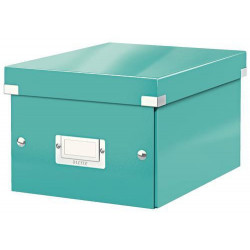 LEITZ Boîte CLICK&STORE S-Box. Format A5 - Dimensions : L216xH160xP282mm. Coloris menthe.