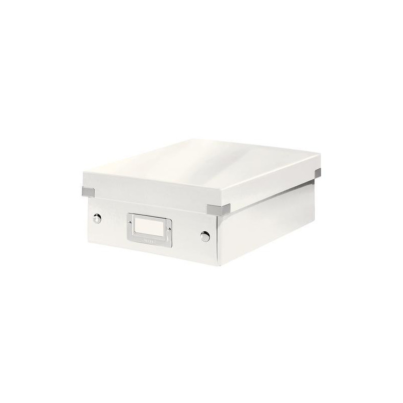 LEITZ Boîte CLICK&STORE S-Box avec compartiments amovibles. Coloris Blanc.