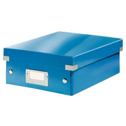 LEITZ Boîte CLICK&STORE S-Box avec compartiments amovibles. Coloris Bleu.