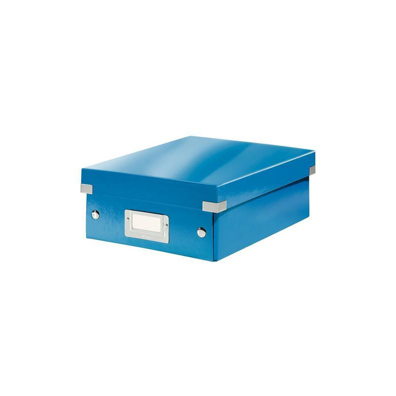 LEITZ Boîte CLICK&STORE S-Box avec compartiments amovibles. Coloris Bleu.