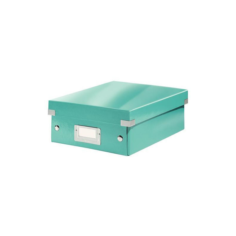 LEITZ Boîte CLICK&STORE S-Box avec compartiments amovibles. Coloris menthe.