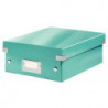 LEITZ Boîte CLICK&STORE S-Box avec compartiments amovibles. Coloris menthe.