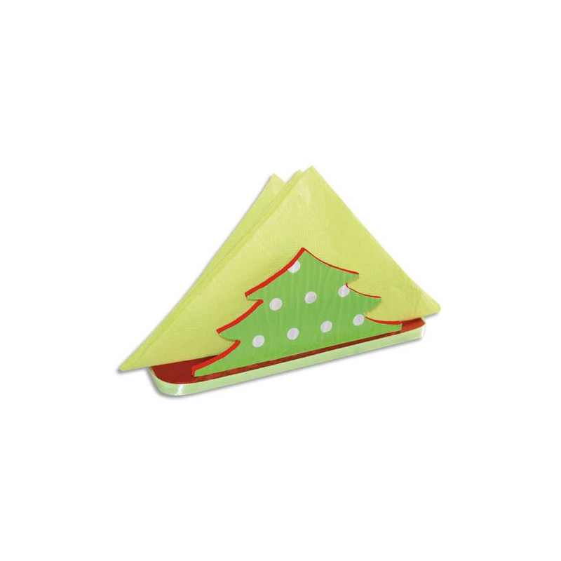 Lot de 6 porte-serviettes en bois sapin à décorer, 16 x 5 x 6 cm