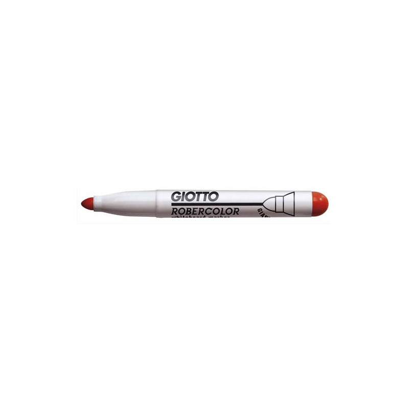 GIOTTO Marqueur effaçable pointe ogive 7mm. Encre Rouge. Odeur neutre.