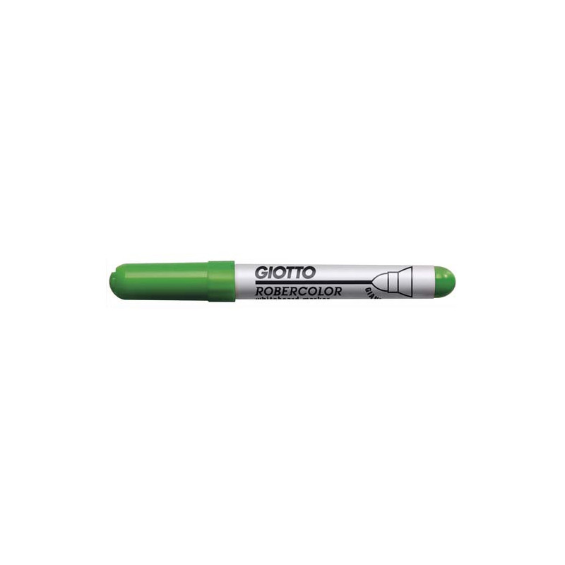 GIOTTO Marqueur effaçable pointe ogive 7mm. Encre Verte. Odeur neutre.