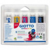 GIOTTO Blister de 5 tubes de gouache 21 ml, coloris assortis primaires