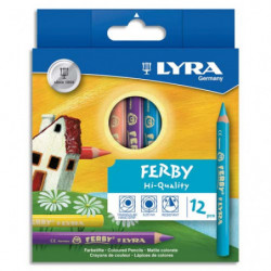 LYRA Etui de 12 crayons de...