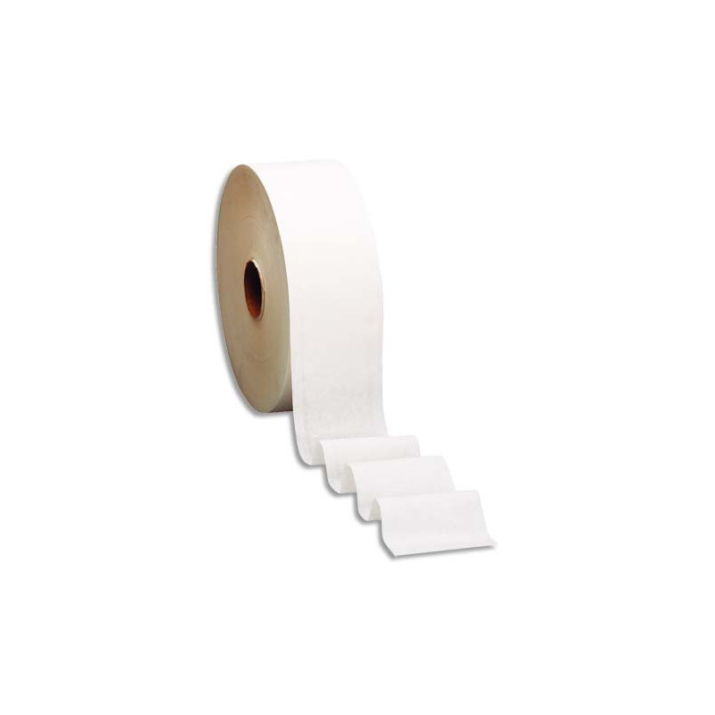 TORK Colis de 12 Bobines de Papier toilette Mini Jumbo Advanced 2 plis L180 m x D19 cm Blanc uni
