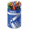 LYRA Pot de 36 crayons de couleur Triple One couleurs assorties