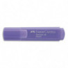 FABER CASTELL Surligneur Textliner 1546, pointe feutre biseautée, coloris pastel lilas