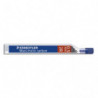 STAEDTLER Etui de 12 mines 0,5 mm polycarbone haute qualité 2B MARSMICRO