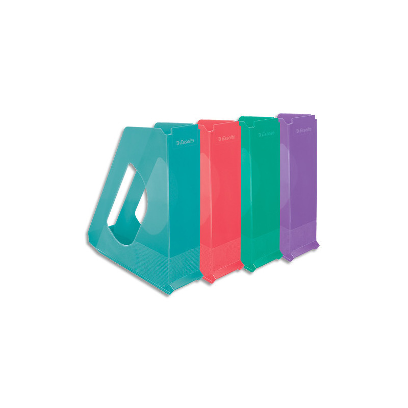 ESSELTE Colour'Breeze Porte-revues, A4, assorti de couleurs, 626281