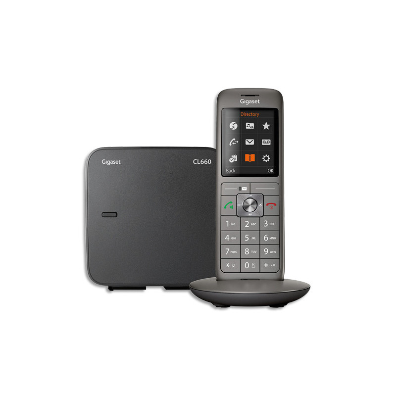 GIGASET Téléphone CL660 SOLO S38852-H2804-N101