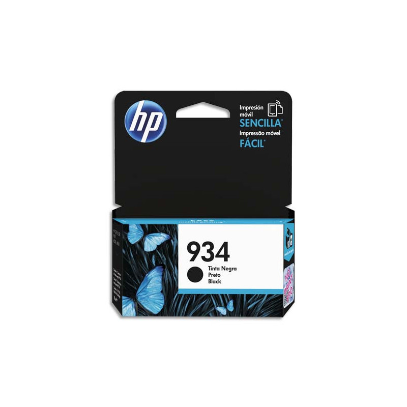 HP Cartouche Jet d'encre Noir 934 C2P19AE