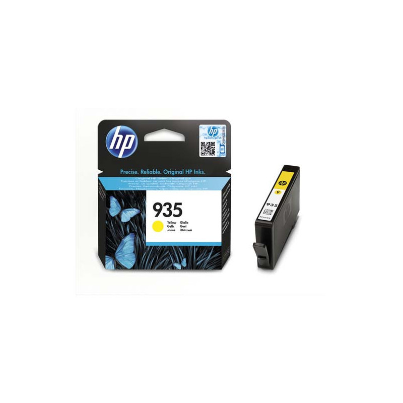 HP Cartouche Jet d'encre Jaune 935 C2P22AE