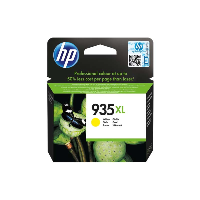 HP Cartouche Jet d'encre Jaune 935XL C2P26AE