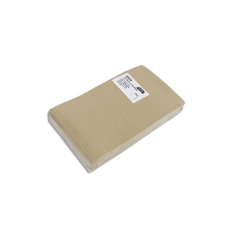 GPV Paquet de 50 kraft armé C4 à soufflet 50